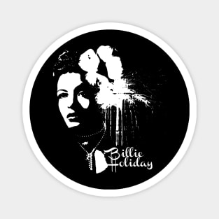 Billie Holiday stencil Magnet